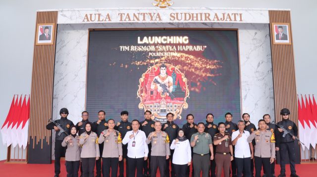 Polres Blitar Miliki Tim Pemburu Penjahat, Satya Haprabu, ini Maknanya