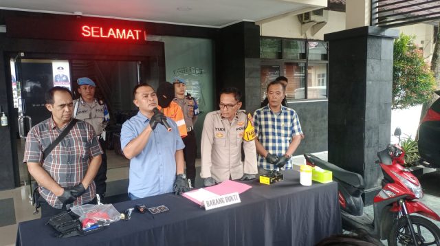 Pelaku Curanmor Asal Surabaya Dibekuk Satreskrim Polres Malang Kota
