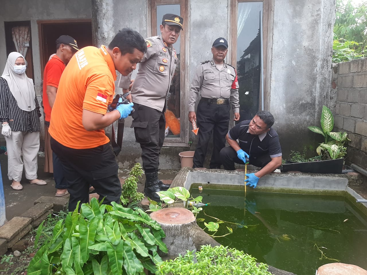 Orang Tua Tidur Siang, Balita Kembar di Pace Tewas Tercebur Kolam Ikan