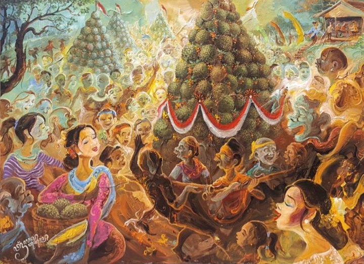 Pelukis Asal Jombang Triyoso Yusuf, Pameran Tunggal di Galeri Merah Putih Surabaya Bertema Dolan Wonosalam