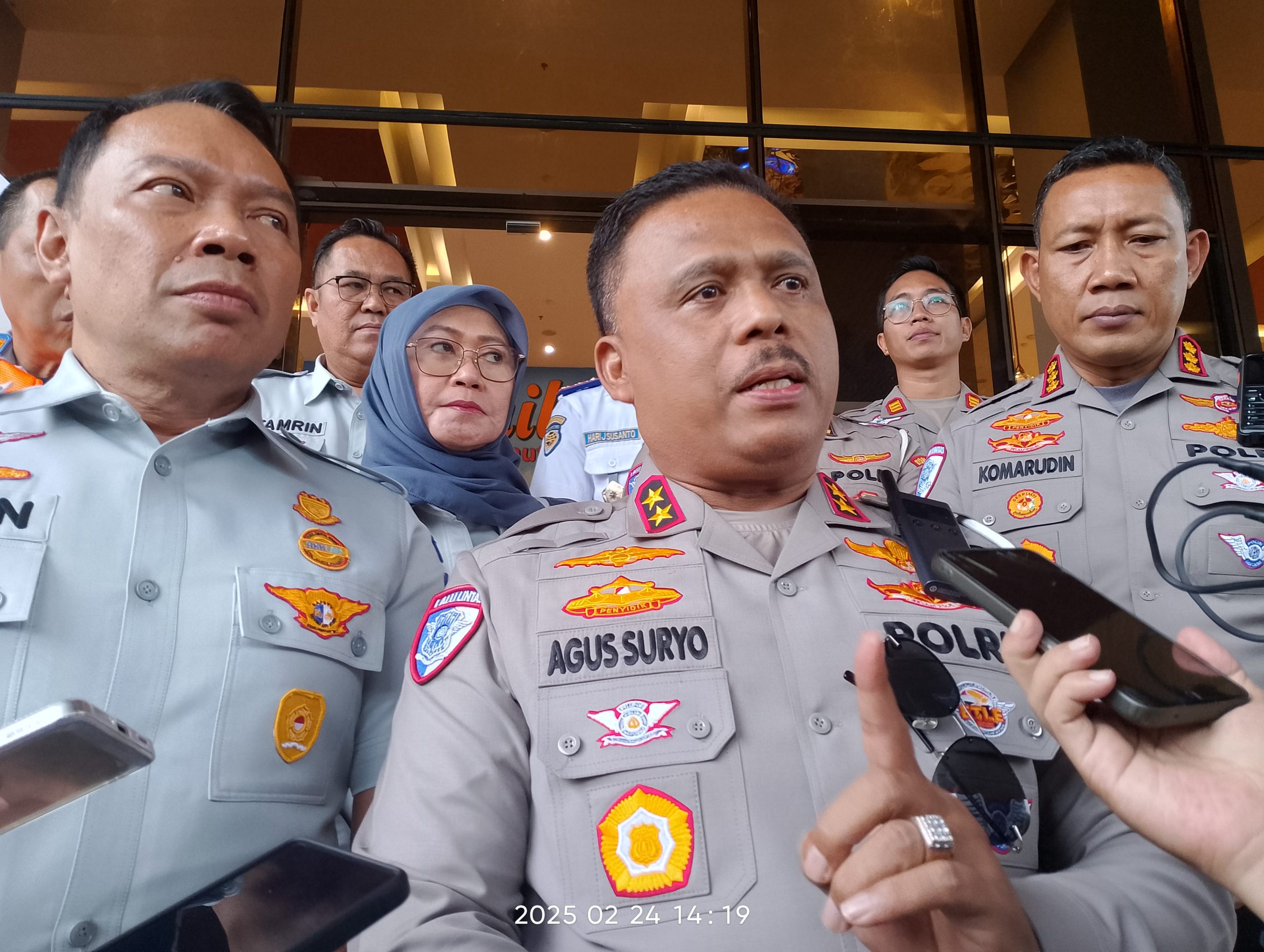 Korlantas Polri Cek Kesiapan Operasi Ketupat 2025 di Kota Wisata Batu