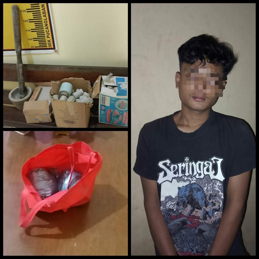 Jual Bubuk 2 Kg Mesiu Bahan Petasan, Pemuda di Tulungagung Diringkus Polisi