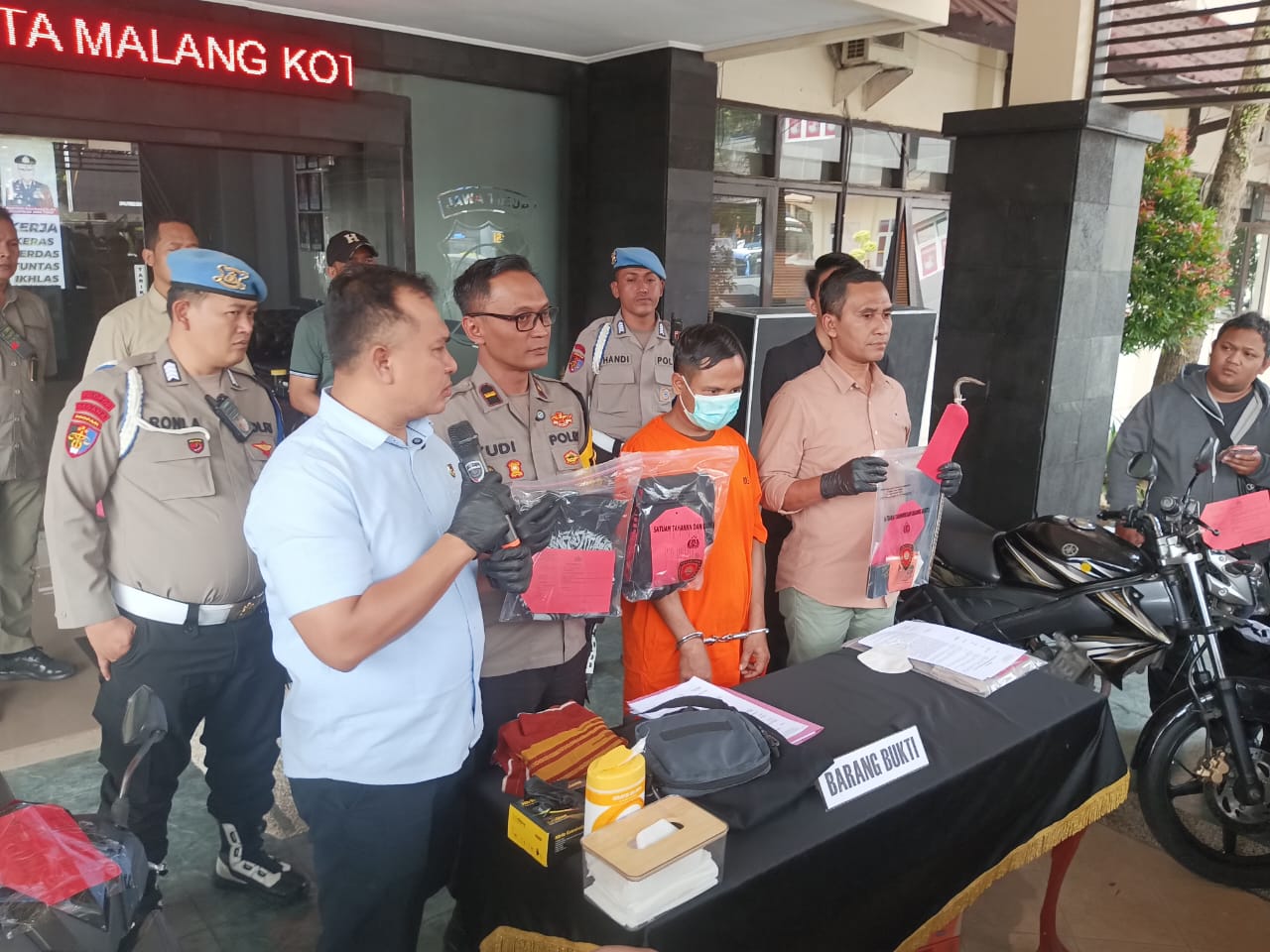 Pelaku Pencurian Emas Batangan di Kota Malang Tertangkap, ini Kronologisnya