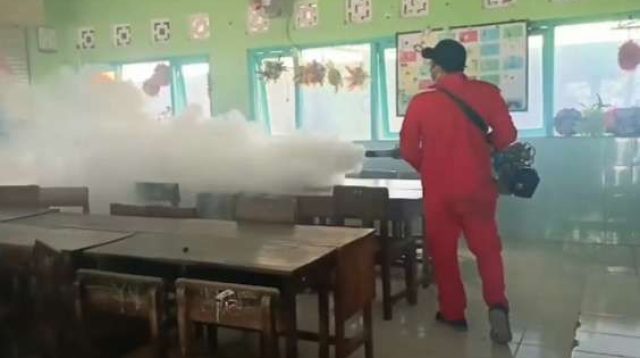 Dinkes Kabupaten Kediri Imbau, Jika Ada 1 Warga Terpapar DBD, Jarak 100 Meter Perlu Difogging