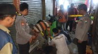 Lelaki Tak Bernyawa di Samping Lapak Pasar Kandangan Kediri
