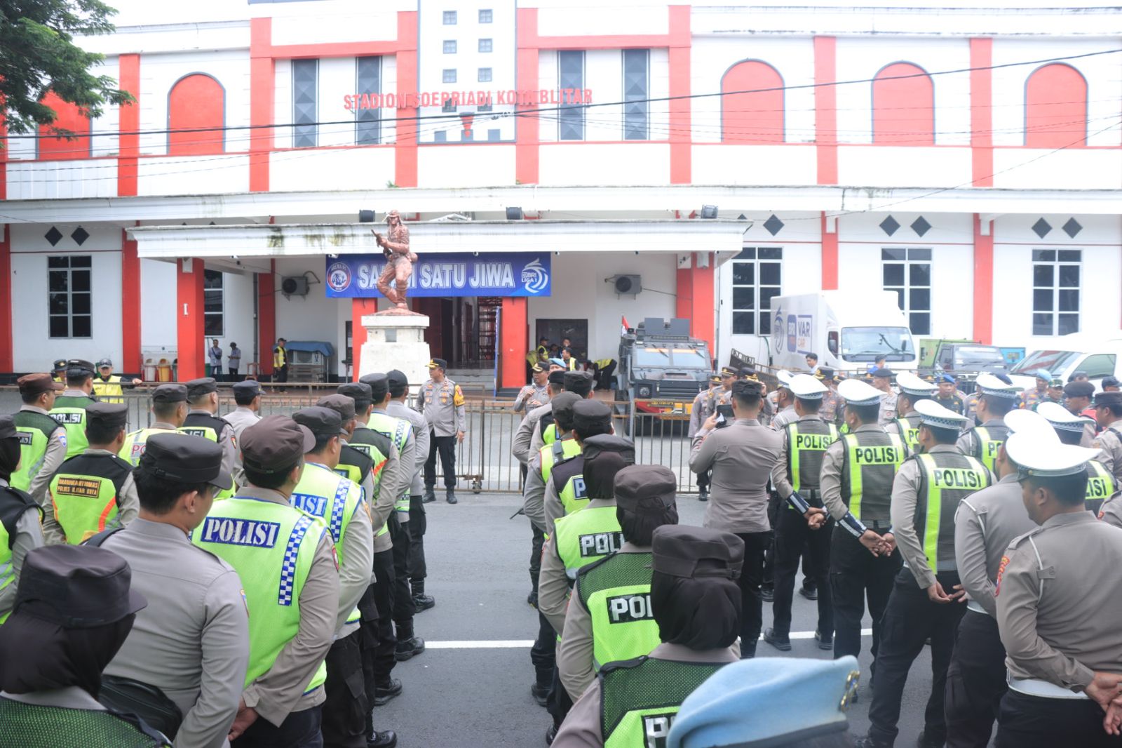 Amankan Pertandingan Arema FC Lawan Bali United, Polres Blitar Kota Siapkan 666 Personel