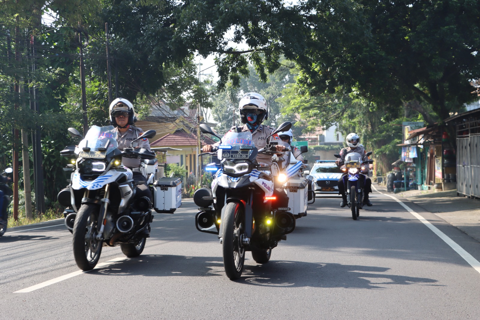 Polres Batu Gelar Patroli Skala Besar Sasar Perhotelan dan Objek Vital