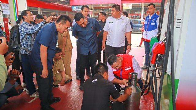 Sidak SPBU, Kasatreskrim Polres Malang: Pastikan Stok Aman Selama Ramadhan