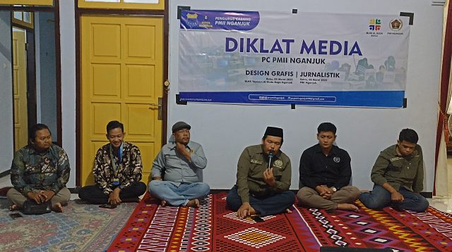 PWI Nganjuk-PC PMII Gelar Diklat Jurnalistik untuk Cetak Wartawan Masa Depan, Rangkaian HPN 2025