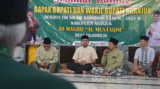 Wakil Bupati Nganjuk Safari Ramadan di Masjid Al-Mustaqim Desa Ngadirejo