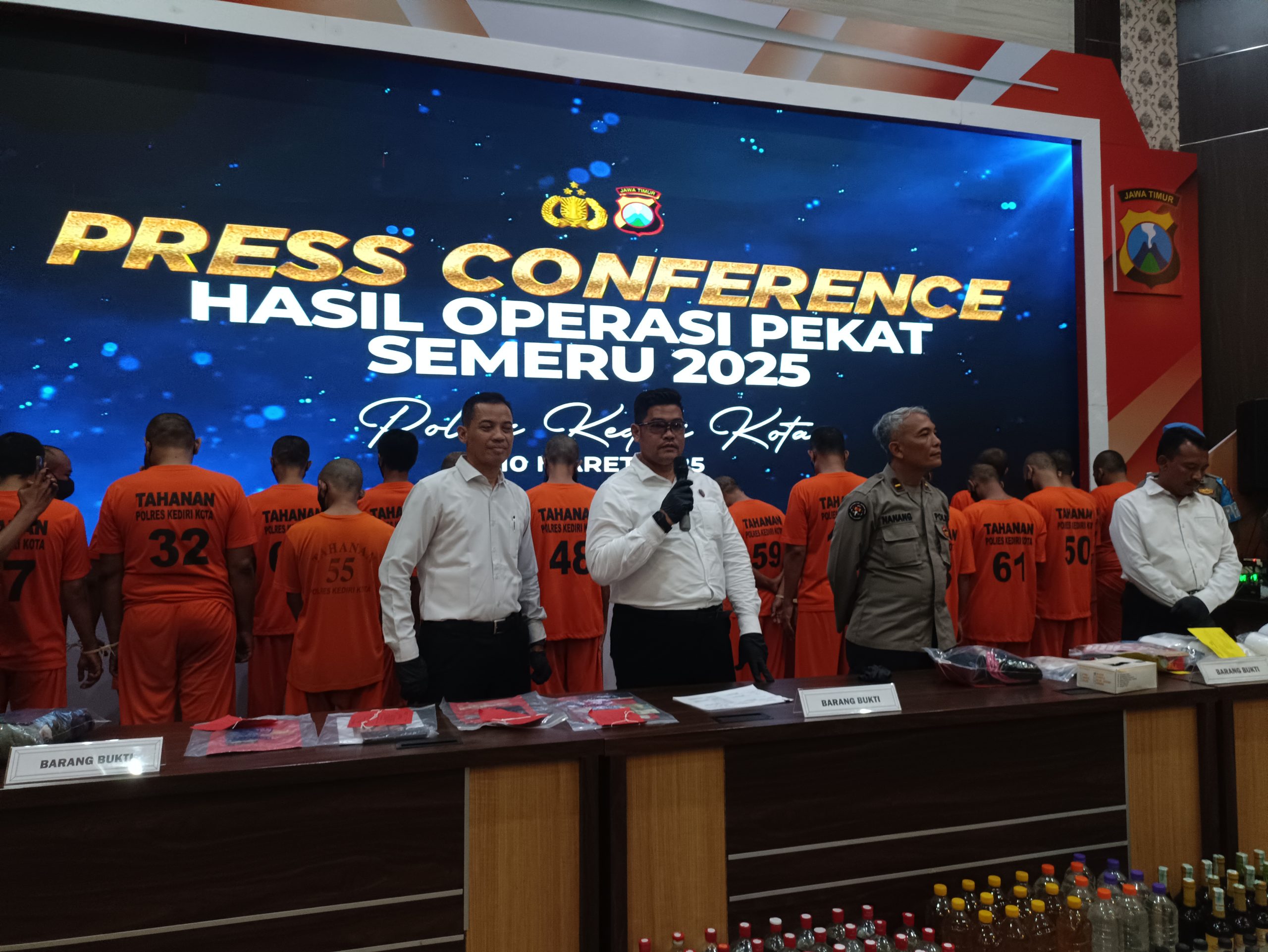 Sediakan Tempat Kos untuk Prostitusi, Dibekuk Polres Kediri Kota, ini Modusnya