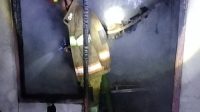 Rumah Warga Ngasem Terbakar, Tiga Unit Damkar Diterjunkan untuk Padamkan Api