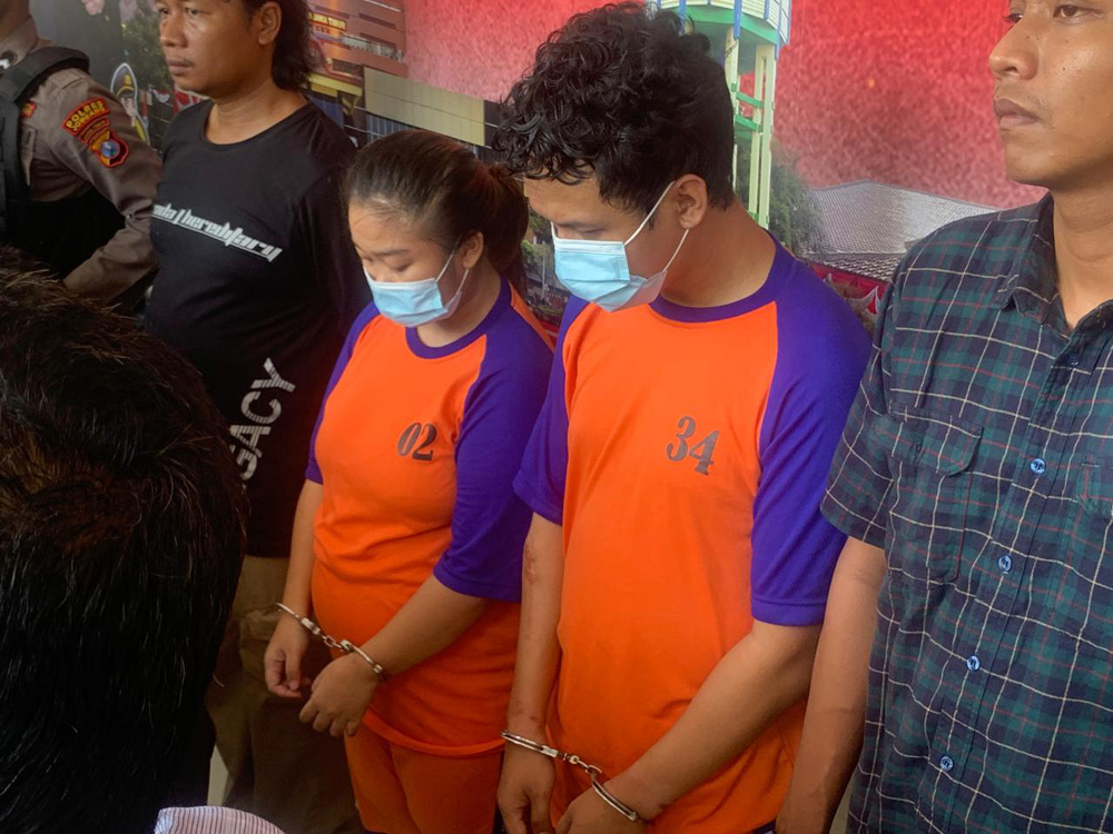 Pasutri Asal Pekalongan Nekat Rampok Mobil Taksi Online, Istri Hamil 6 Bulan Terlibat