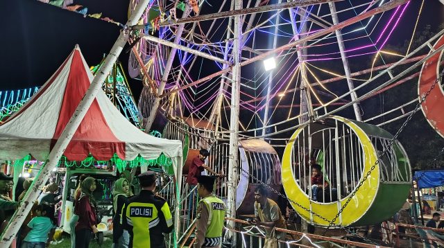 Viral, Wahana Pasar Malam di Ponorogo Rusak dan Membahayakan Pengunjung, Polisi Turun Tangan