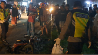 Geger Kecelakaan Disertai Ledakan di Blitar, Pemotor Tewas dengan Tubuh Bersimbah Bubuk Mesiu