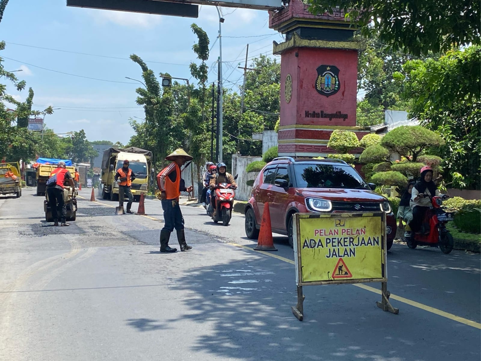 Lancarkan Pemudik, DPUPR Kota Blitar Gencar Perbaikan Jalan, Anggarkan Rp600 Juta