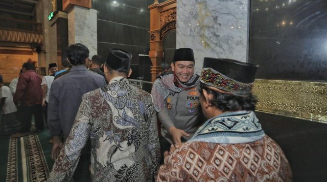 Safari Ramadan, Kapolres Blitar Pesan Jamaah untuk Jaga Keamanan dan Ketertiban