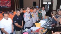 Operasi Pekat 12 Hari, Polres Blitar Kota Garuk 38 Tersangka Kriminal