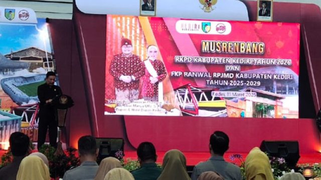 Pimpinan DPRD Hadiri Musrenbang RKPD Kabupaten Kediri Tahun 2026