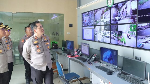 Selama Akhir Pekan, Lalulintas di Nganjuk Dipantau Melalui CCTV