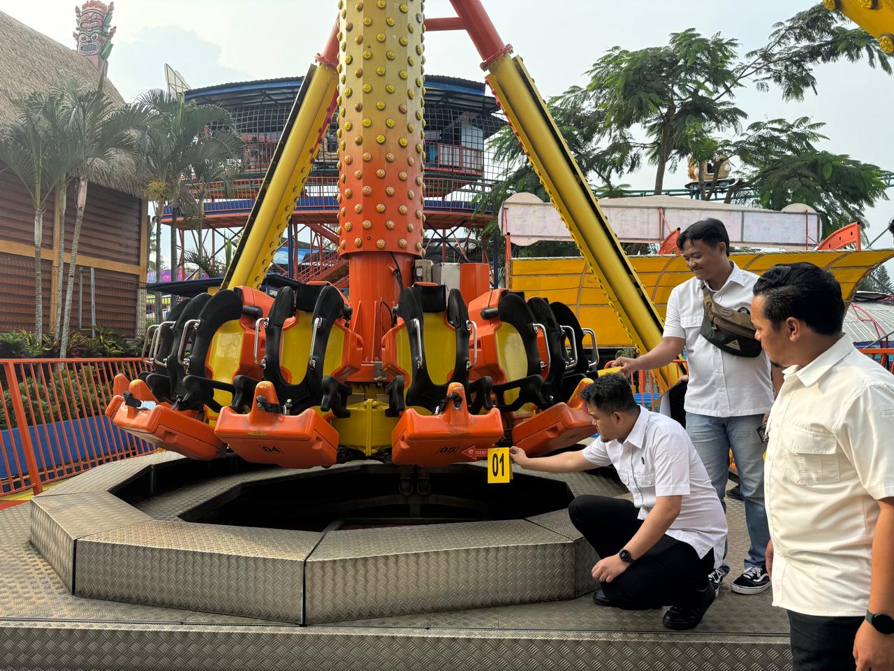 Wahana Pendulum Jatim Park 1 Ditutup usai Peristiwa Pelajar Terjatuh, Polres Batu Periksa 6 Saksi