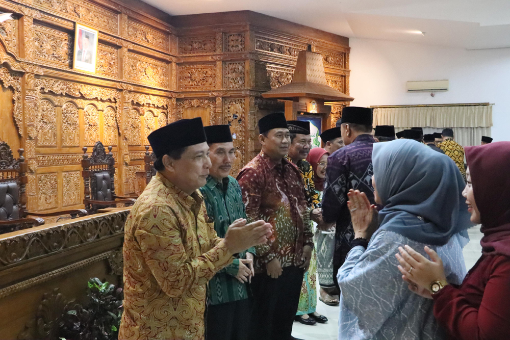 DPRD Kabupaten Kediri Halalbihalal Bersama Jajaran Forkopimda