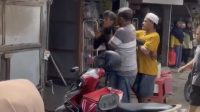 Diduga Mencuri Motor, Lelaki Nganjuk Babak Belur Dimassa
