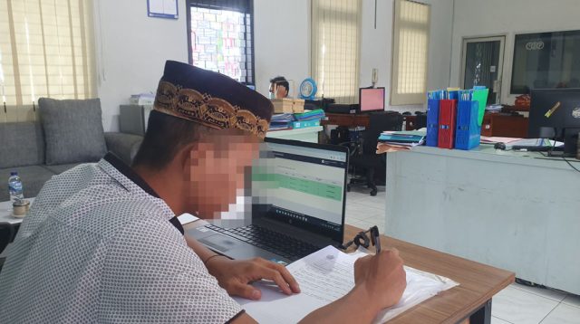 Terjerat Kasus Hukum, Pelajar  Ikuti Ujian PSAJ di Lapas Kelas IIB Tulungagung