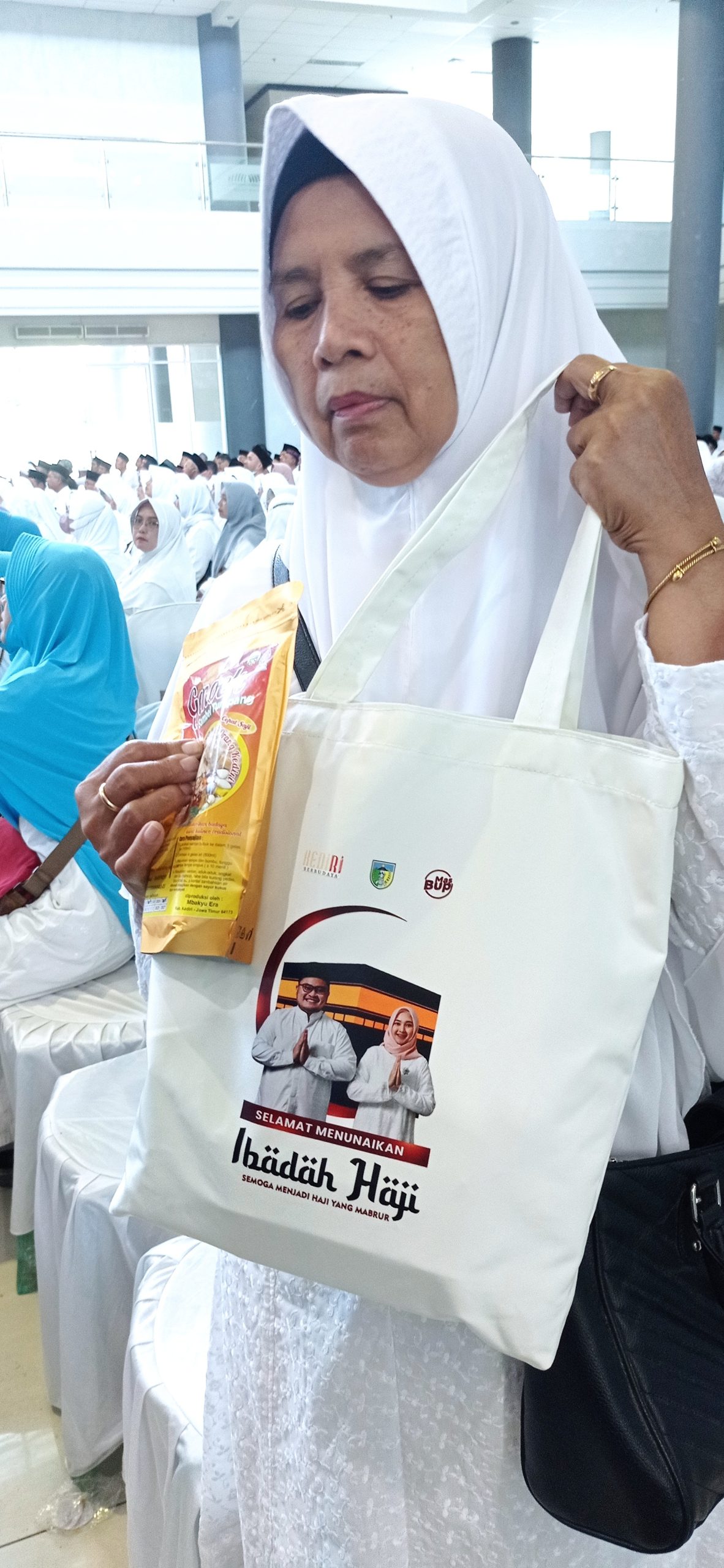 Jemaah Haji Kediri Dibekali Pecel dan Tumpang Kemasan
