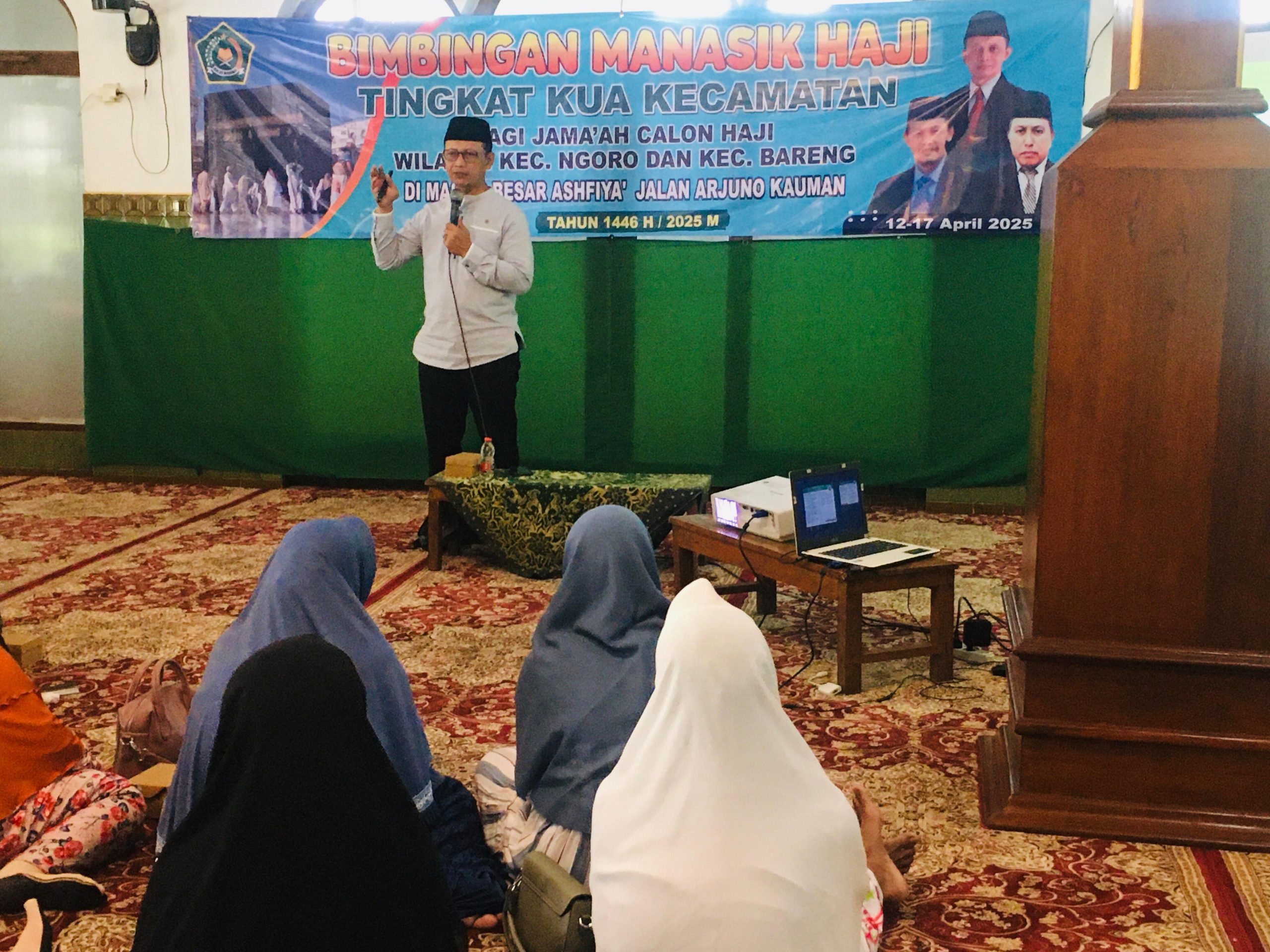 CJH Jombang Jalani Manasik Haji Kecamatan, Pemantapan Sebelum ke Tanah Suci
