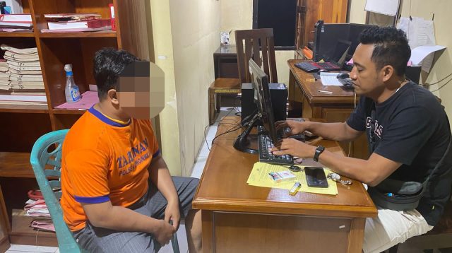 Lagi, Unit Reskrim Polsek Ringinrejo Tangkap Pelaku Penggelapan Uang Perusahaan