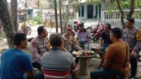 Cangkrukan, Sambangi Warga Kediri Pesankan Kamtibmas