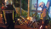 Sempat Kabur, Pemotor Knalpot Brong Diduga Hendak Balap Liar Diamankan Satlantas Polres Kediri Kota