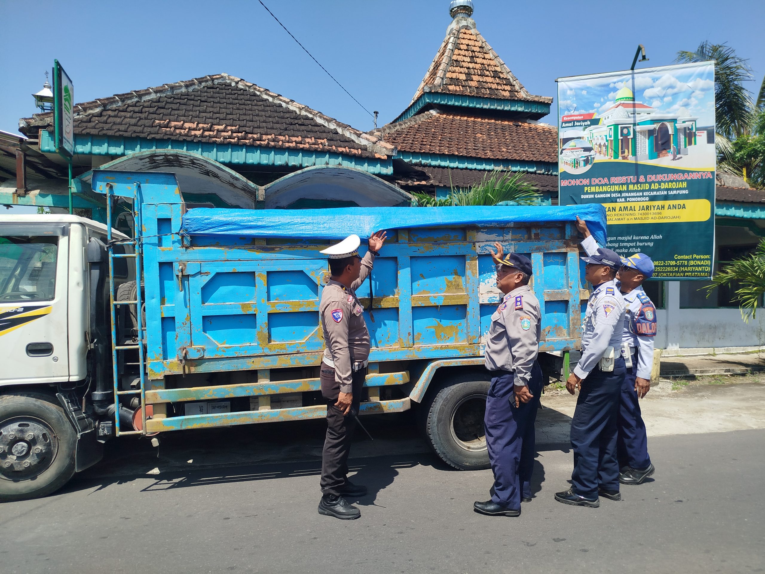 Tak Kapok, Puluhan Truk ODOL Kembali Terjaring Razia Dishub dan Satlantas Polres Ponorogo