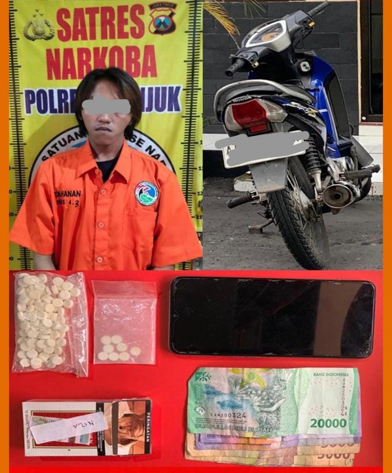 Jaringan Pil Dobel L Nganjuk Diringkus, Bandar Besar Masih Buron