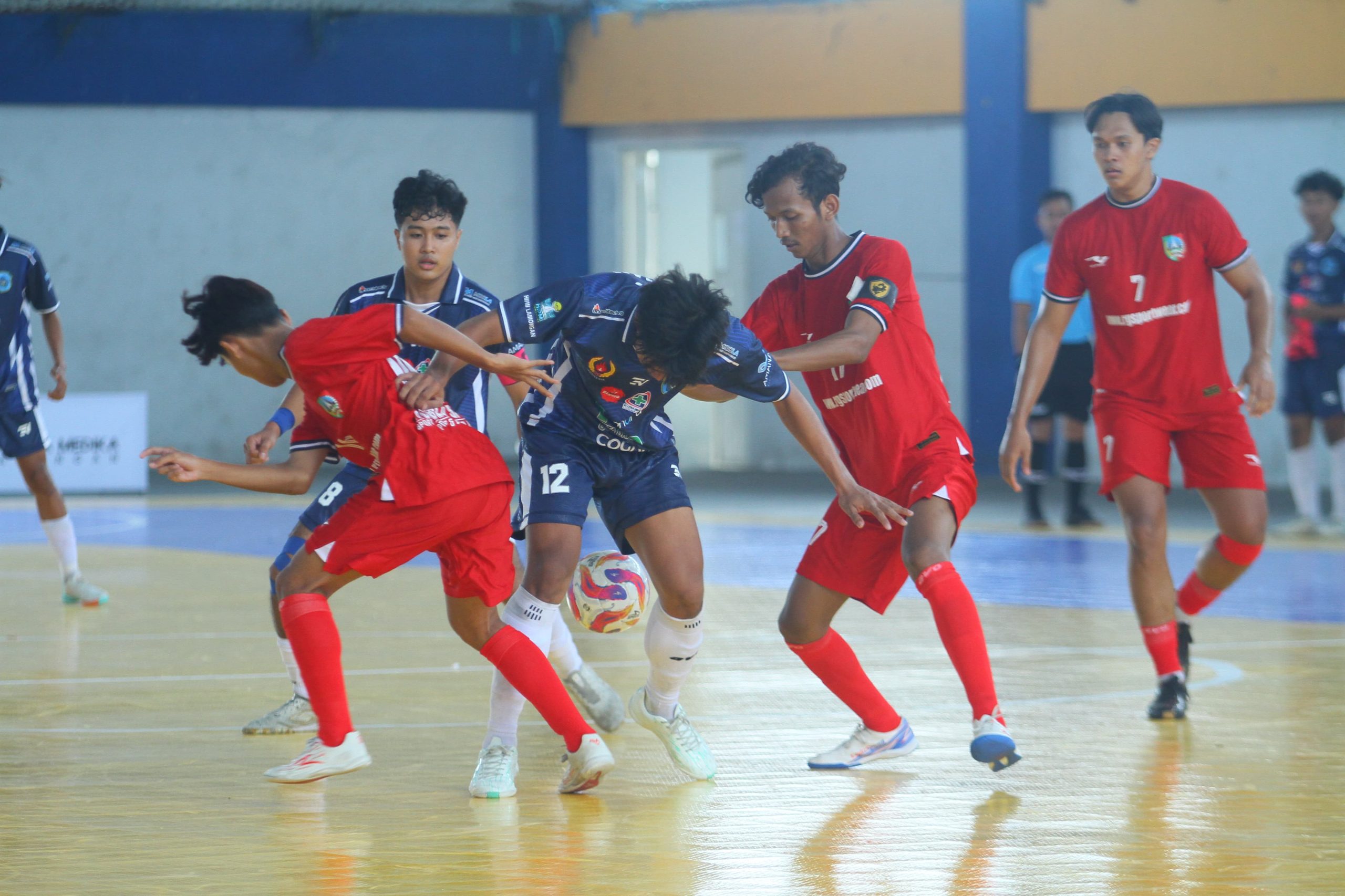 Tim Futsal Putra Lamongan Amankan Tiket Porprov Jatim isai Bantai Ngawi