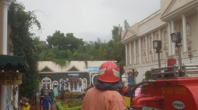 Kebakaran Salah Satu Spot Foto di Museum Angkut Berhasil Dipadamkan