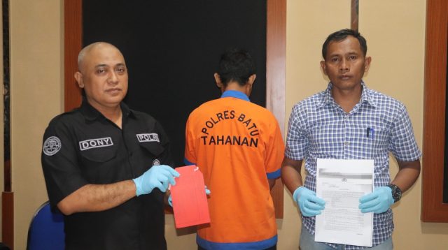 Lakukan Pemerasan Pengguna Mobil, Pria di Batu Dibekuk Polisi