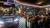 Ratusan CJH Tulungagung Berangkat ke Asrama Haji Surabaya, Dipastikan Kondisinya Sehat dan Siap Jalani Rangkaian Ibadah Haji