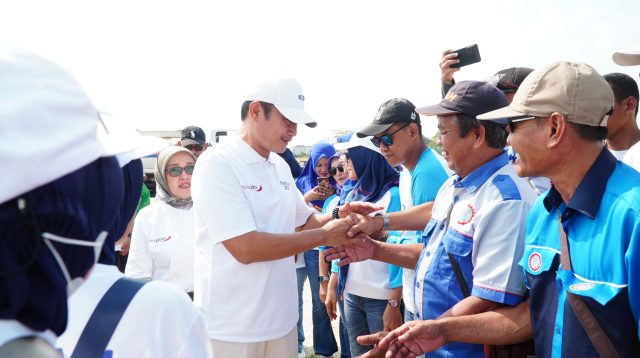 Semarak Hari Buruh di Lamongan, Senam Bersama, Pemeriksaan Kesehatan hingga Komitmen Kesejahteraan Pekerja