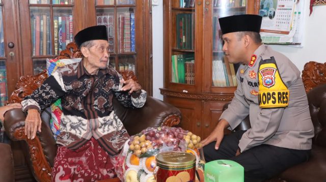 Eratkan Sinergi Jaga Kamtibmas, Kapolres Lamongan Silaturahmi ke Tokoh Agama