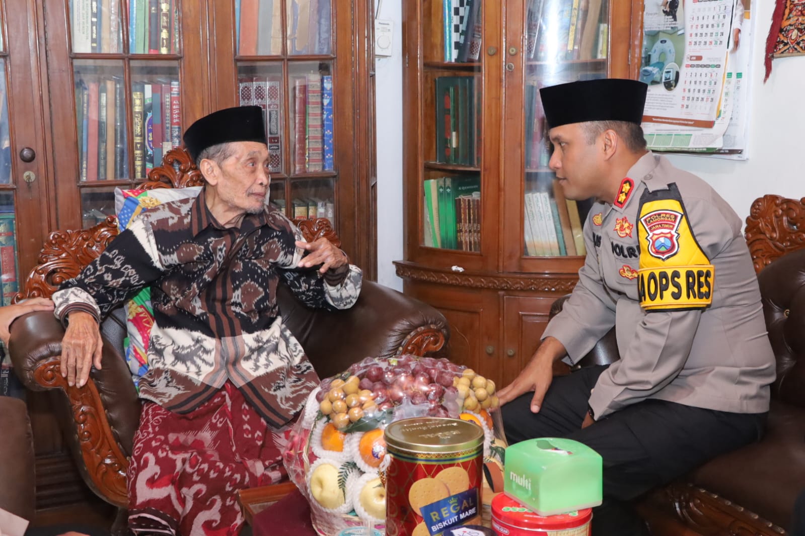 Eratkan Sinergi Jaga Kamtibmas, Kapolres Lamongan Silaturahmi ke Tokoh Agama