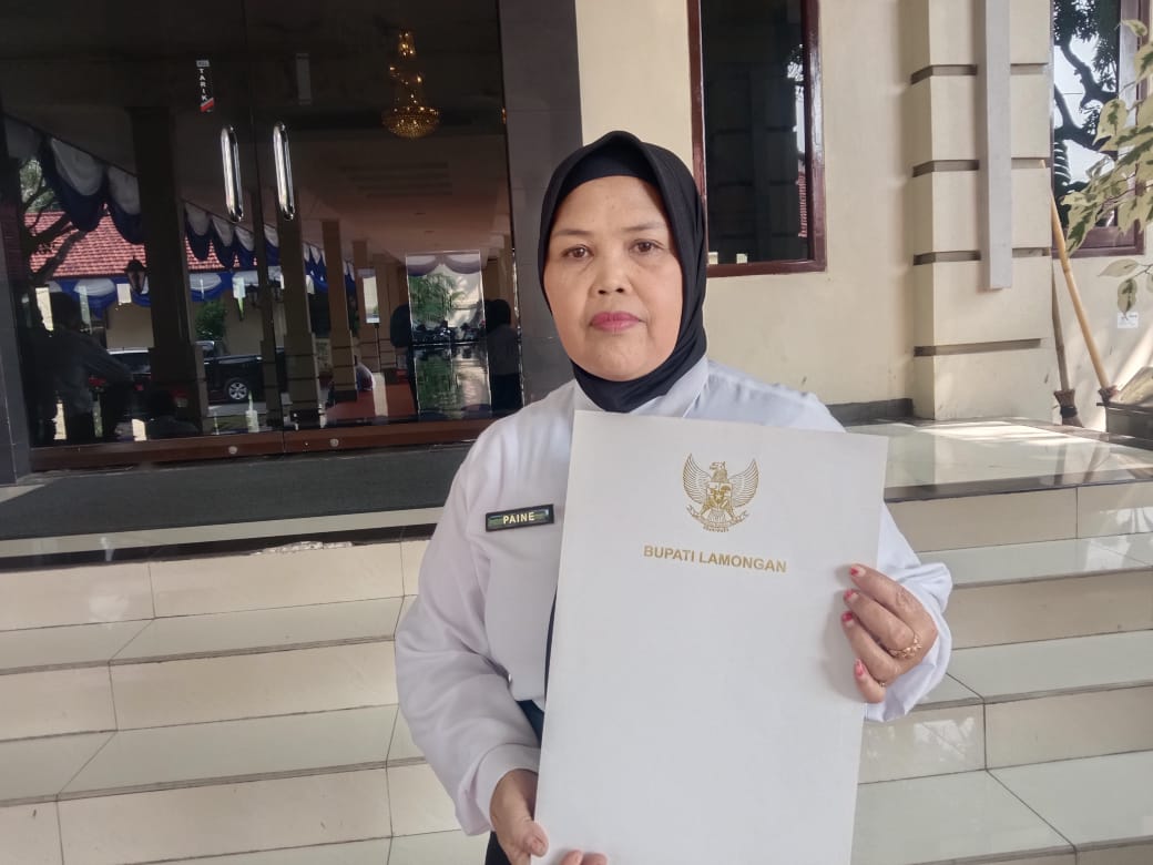 Sudah 27 Tahun Mengabdi di Pemkab Lamongan, Paine Diangkat jadi PPPK