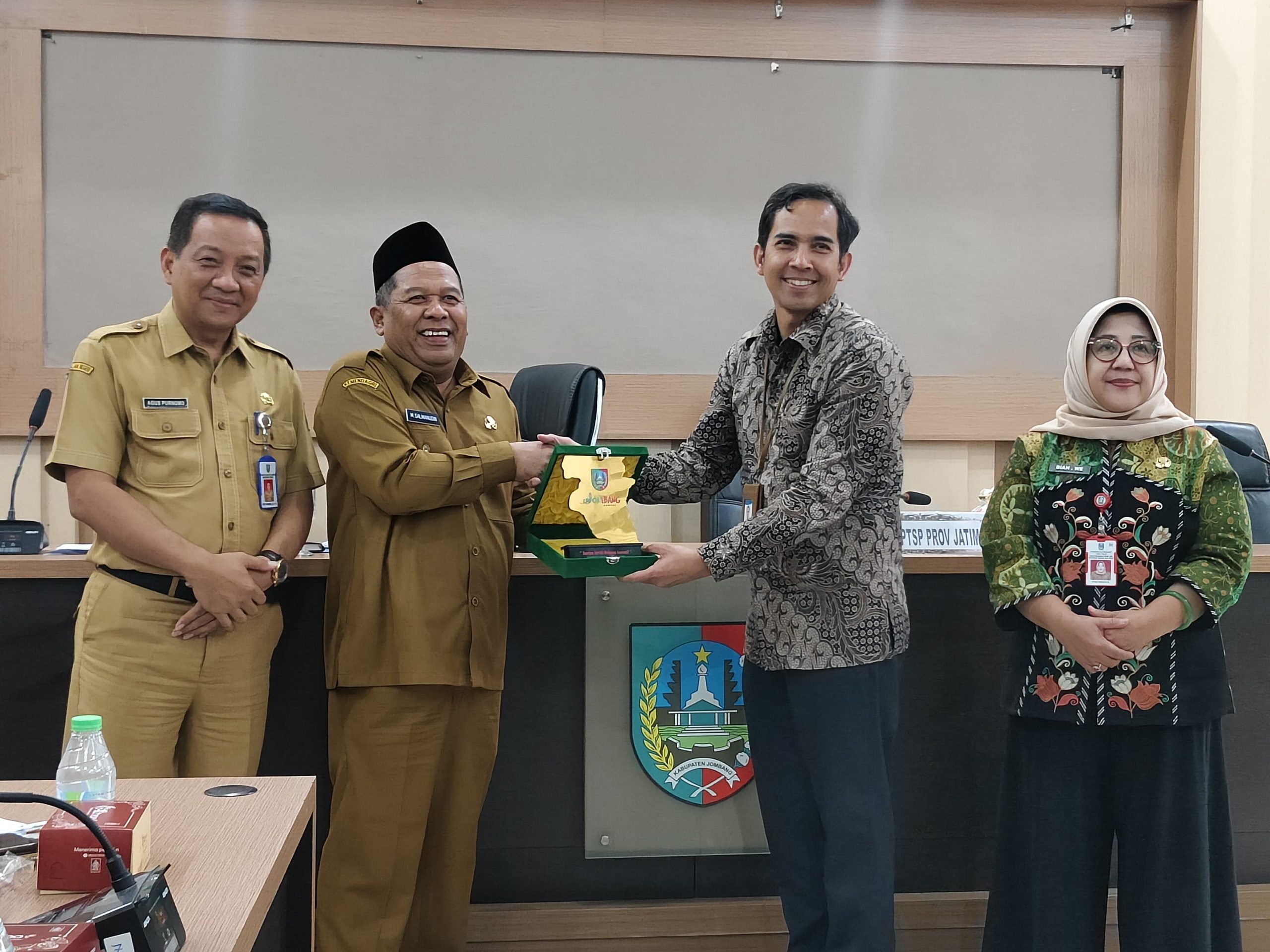 Buka Keran Investasi, Pemkab Jombang Terima Kunjungan BI dan DPMPTSP Jatim