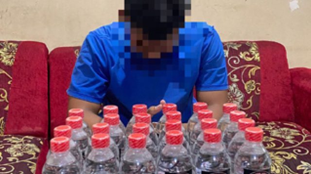 Miras Tanpa Izin di Kediri Dijual Lewat Medsos, Ratusan Disita