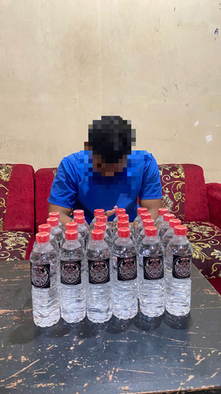 Miras Tanpa Izin di Kediri Dijual Lewat Medsos, Ratusan Disita