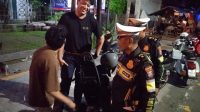 Patroli Dinihari, Remaja Kediri Nongkrong Tak Jelas Dibubarkan 