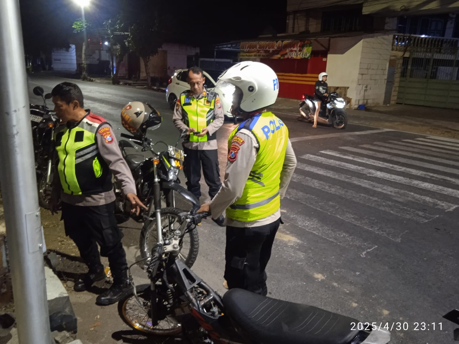 Masuki Masa Pensiun, Mantan Kabag Ops, Pamit saat Patroli Wilayah 