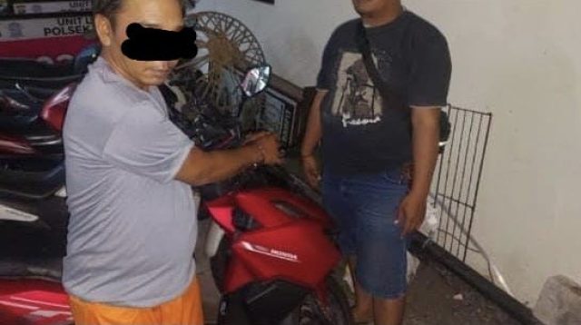 Modus Imbalan Uang, Motor Warga Nganjuk Digondol