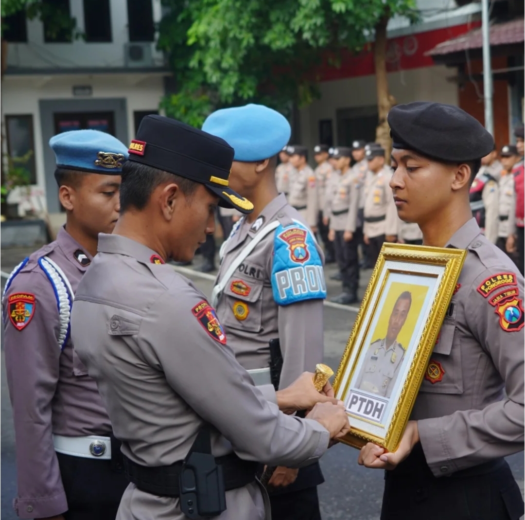 Anggota Polres Ponorogo Dipecat setelah 6 Bulan Lebih Mangkir dari Tugas